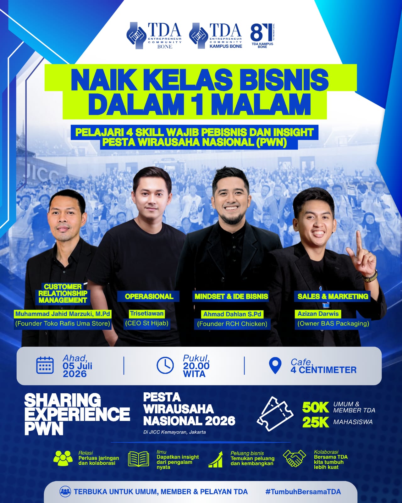 Mahasiswa MBS IAIN Bone Ikuti Sharing Experience Pesta Wirausaha Nasional 2026